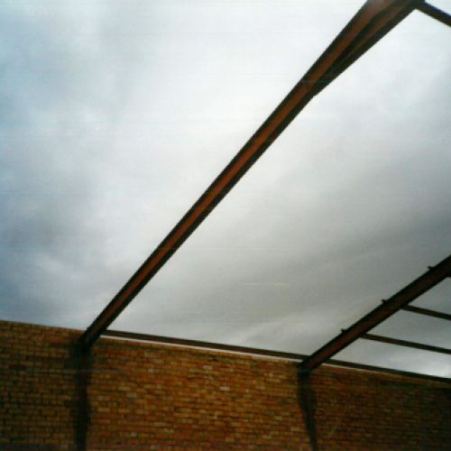 Estructura cubierta nave