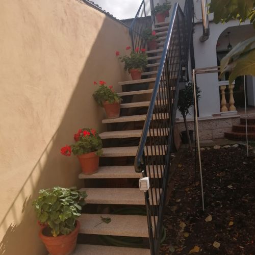 Escalera y barandilla vivienda