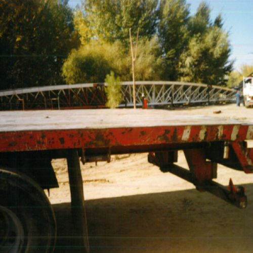 Pasarela puente parque Isla Dos Aguas