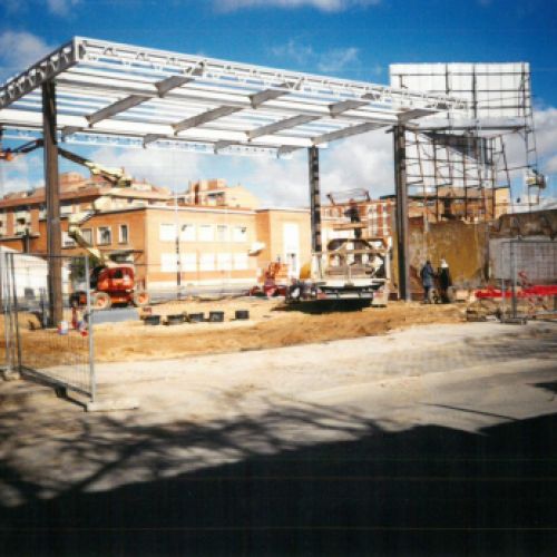 Marquesina gasolinera Valladolid