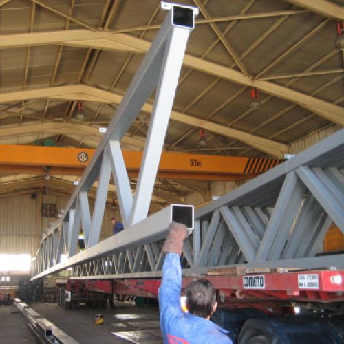Trabajos de estructuras metálicas en Palencia 06
