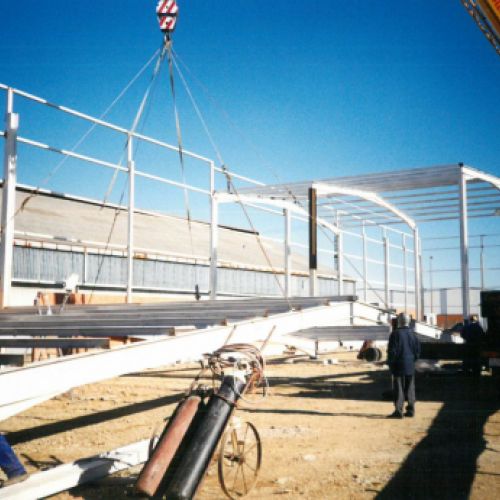 Estructura Naves Calle Cobre