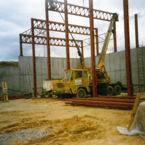 Estructura bodega La Horra
