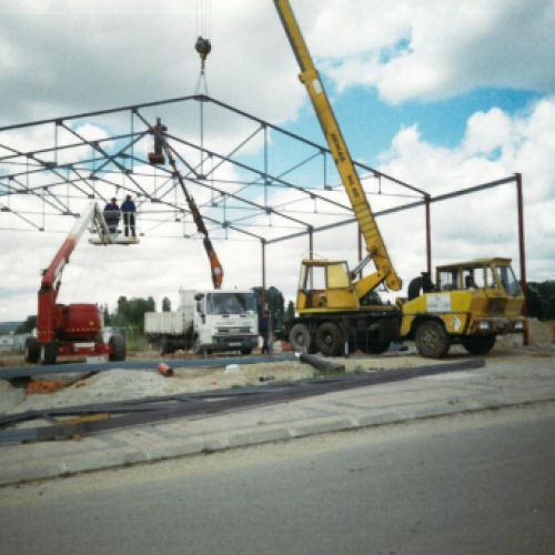 Esturctura Nave polígono industrial VdB