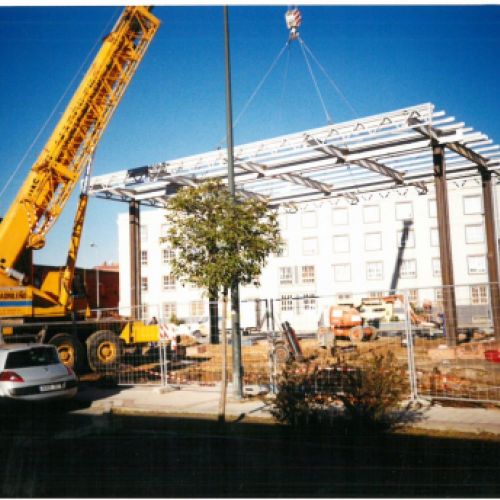 Marquesina gasolinera Valladolid