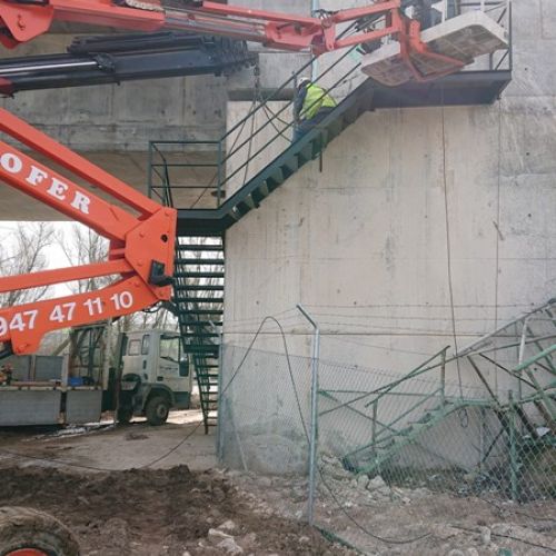 Escalera Arlanzón Frandovínez para Tragsa