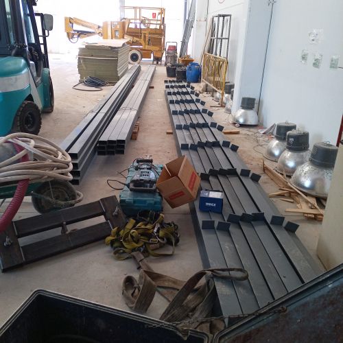 Estructura entreplanta Faroblanco. Villanova