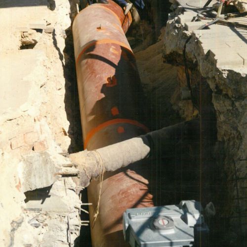 Tubería puente Valladolid