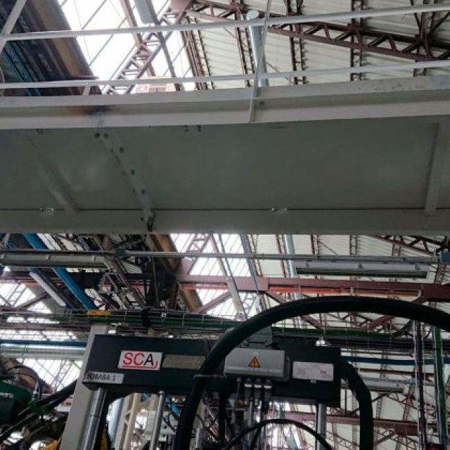 Mantenimiento de estructuras metálicas en Palencia