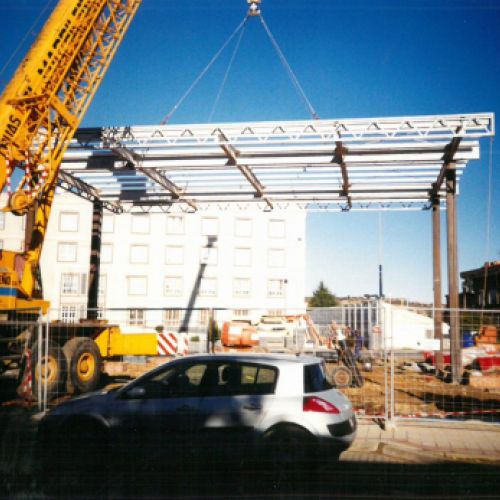 Marquesina gasolinera Valladolid