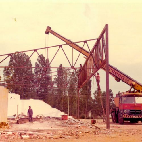 Estructura taller mecanico Saldaña