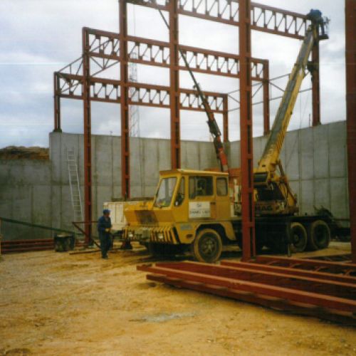 Estructura bodega La Horra