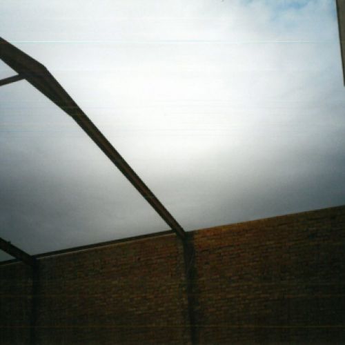 Estructura cubierta nave